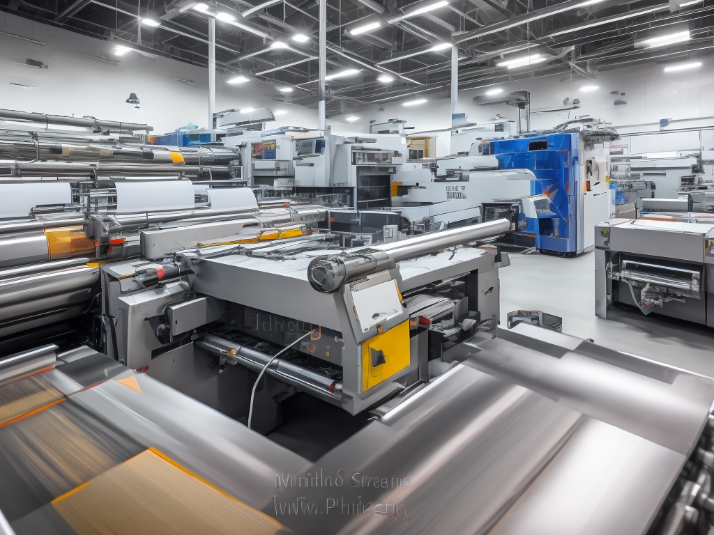 Professional direct mail marketing facility and equipment